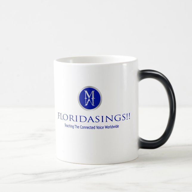Mágica caneca do chá do café dos floridasings (Direita)