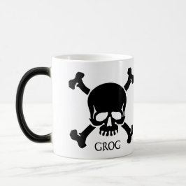 Mágica Caneca do crânio e do Grog dos ossos