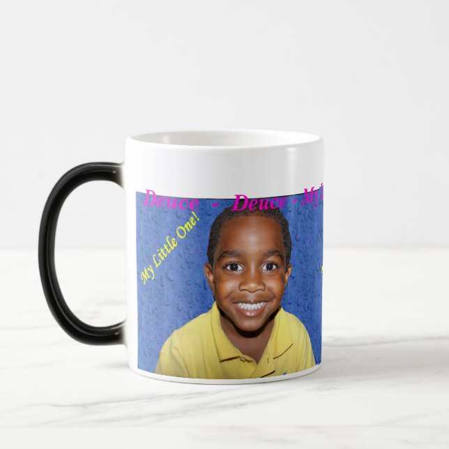 Mágica Caneca do elogio personalizada - adicione seus (Esquerda)