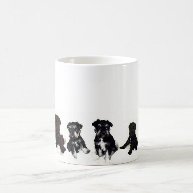 Mágica Caneca do Schnauzer diminuto (Centro)