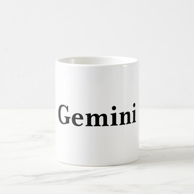 Mágica Caneca do Terceiro Signo do Zodíaco Gêmeos (Centro)