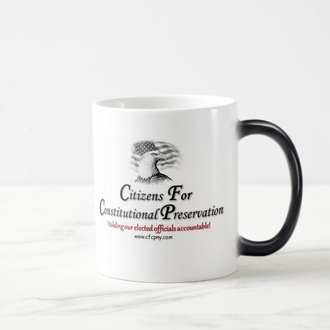 Mágica Caneca dos patriotas de CFCP (Direita)