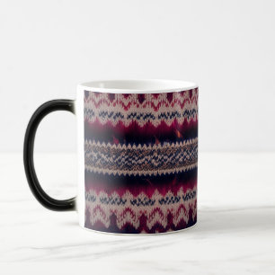 Mágica Caneca Dramática Nórdica de Tricô Fair Isle de Mud