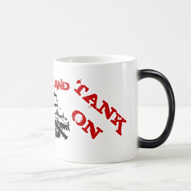 Mágica Caneca em mudança da cor de KCTO (Direita)