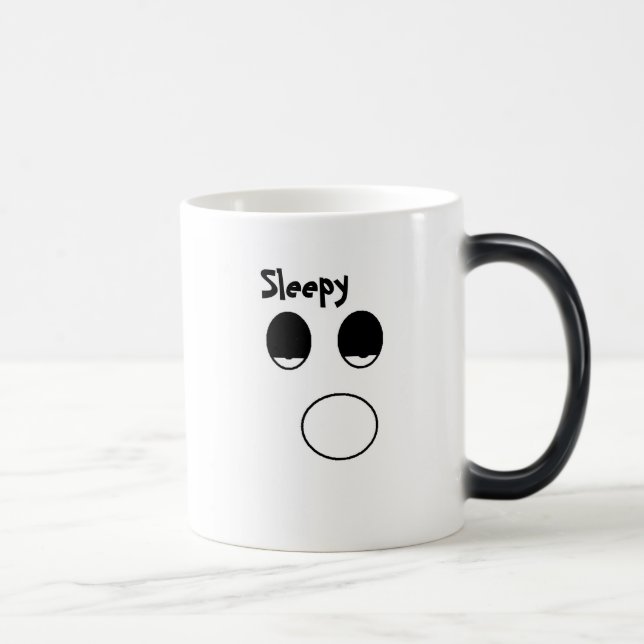 Mágica Caneca em mudança da temperatura sonolento (Direita)