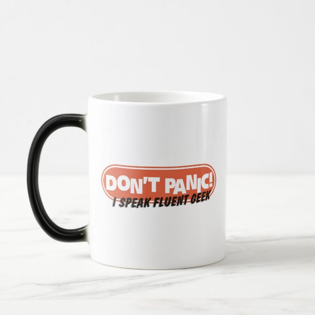 Mágica Caneca fluente do geek (Esquerda)