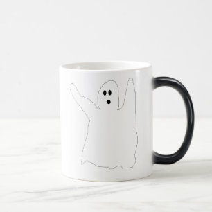 Mágica Caneca Ghostie branca