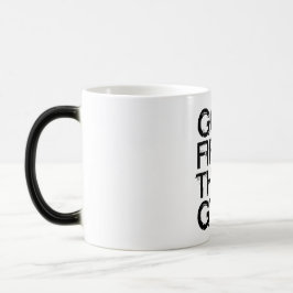 Mágica Caneca God First Then Gym – Motivação de Treino Cr