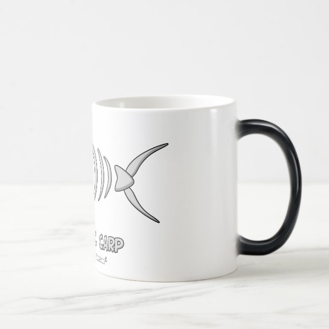 Mágica caneca jurássico da carpa (Direita)