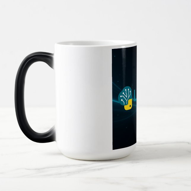 Mágica Caneca LikeTAC Branca (Esquerda)