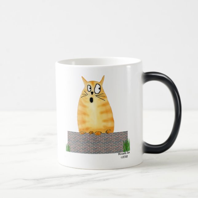 Mágica Caneca louca do gato (Direita)
