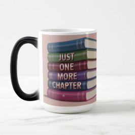 Mágica Caneca Mórfica Amante de Livros
