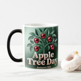 Mágica Caneca Mórfica Dia da Árvore de Maçã