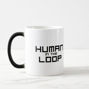 Mágica Caneca Mórfica Minimalista Human in the Loop