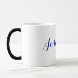Mágica Caneca Mórfica Nome Azul Josephine