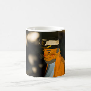 Mágica Caneca Morfing 11 oz Preto/Branco Capitão do Mar