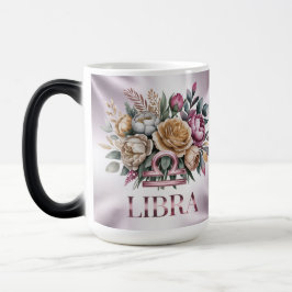 Mágica Caneca Morfing Lilás com Glyph de Libra Rosa