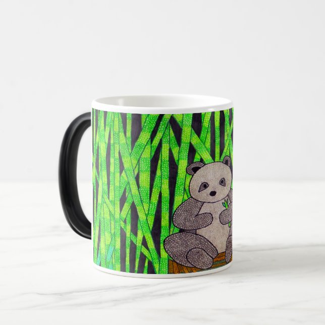 Mágica Caneca Morfing Panda (Frente Esquerda)