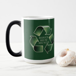 Mágica Caneca Morfing Reduzir Reutilizar Reciclar