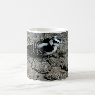 Mágica Caneca Morna de 330ml do Pica-Pau-Anão Preto/Branc
