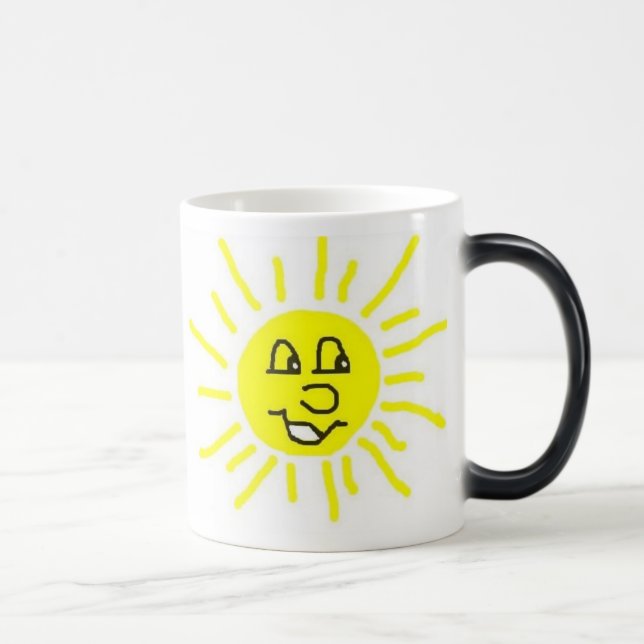 Mágica Caneca Morphing da luz do sol (Direita)