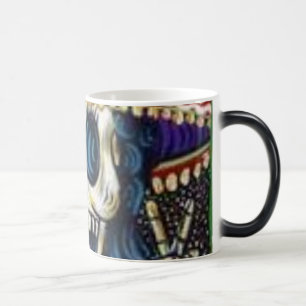Mágica caneca morphing de diâmetro de los muertos