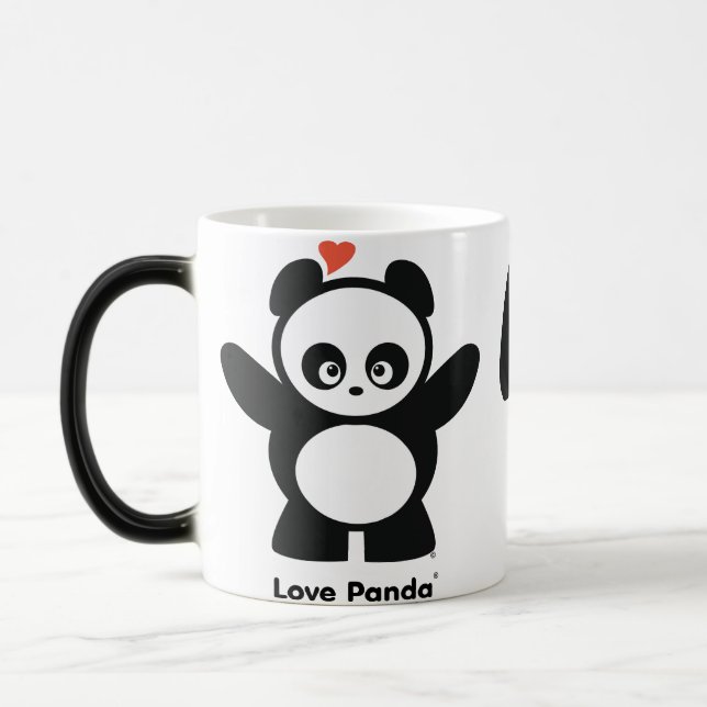 Mágica Caneca Morphing de Panda® do amor (Esquerda)