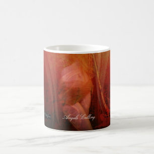 Mágica Caneca Morphing do anjo intuitivo da freqüência