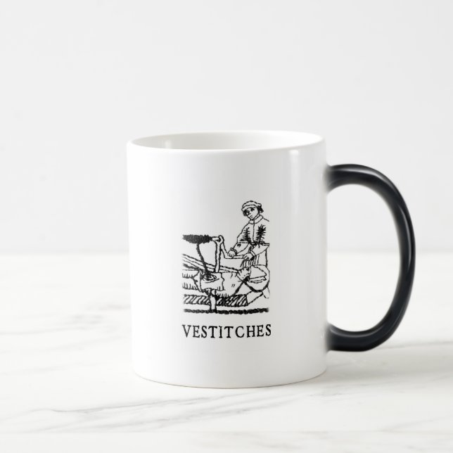 Mágica Caneca morphing do logotipo de Vestitches (Direita)