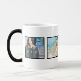 Mágica Caneca Morphing feita sob encomenda personalizada