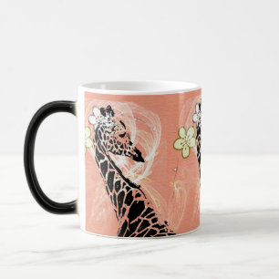 Mágica Caneca Morphing florescida alaranjada do ~ do