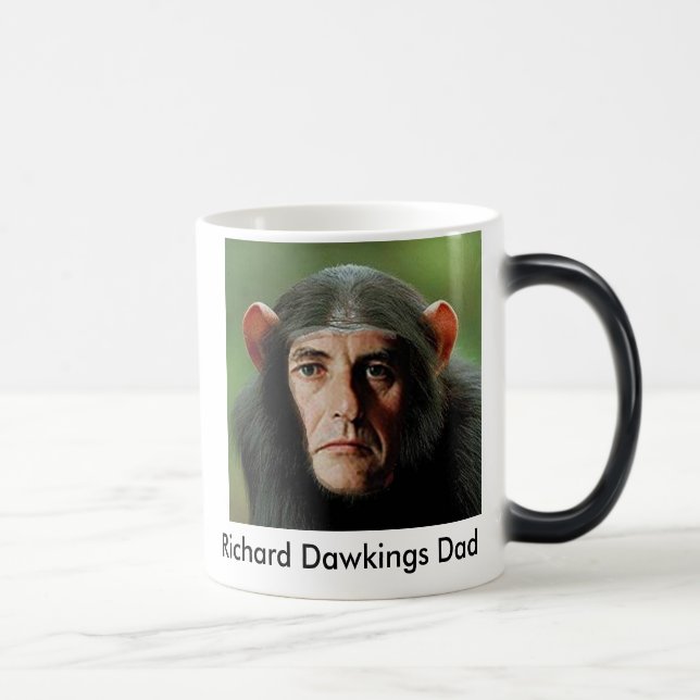 Mágica Caneca ou copo do pai de Richard Dawkins (Direita)