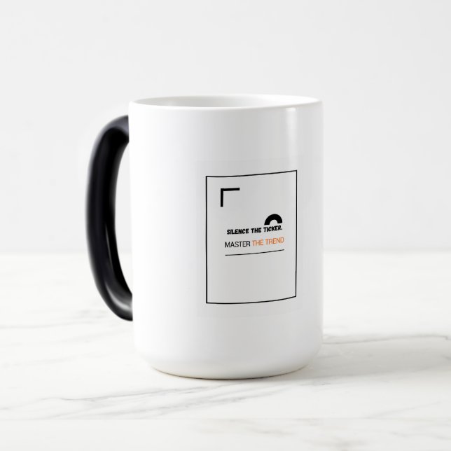 Mágica  Caneca para Investidor de Longo Prazo | Design Si (Frente Esquerda)