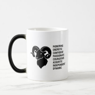 Mágica Caneca personalizada com nome e signo do zodíaco