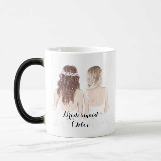 Mágica caneca personalizada da damessuga (Esquerda)