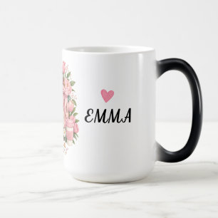 Mágica Caneca Personalizada de Volta às Aulas Nome Pers