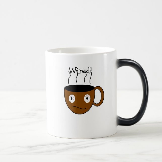 Mágica Caneca sensível à temperatura - prendida (Direita)