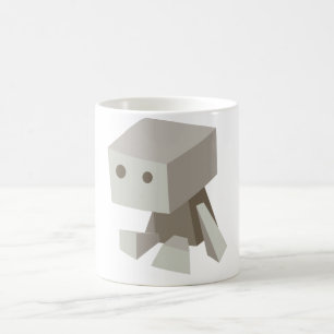 Mágica Caneca triste do robô