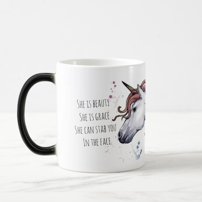 Mágica caneca Unicorn (Esquerda)