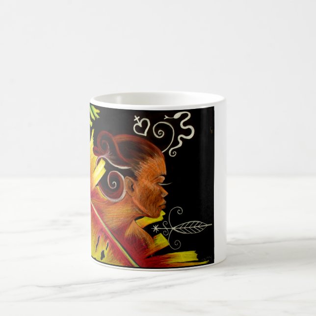 Mágica Chama - caneca intensa do fogo (Centro)