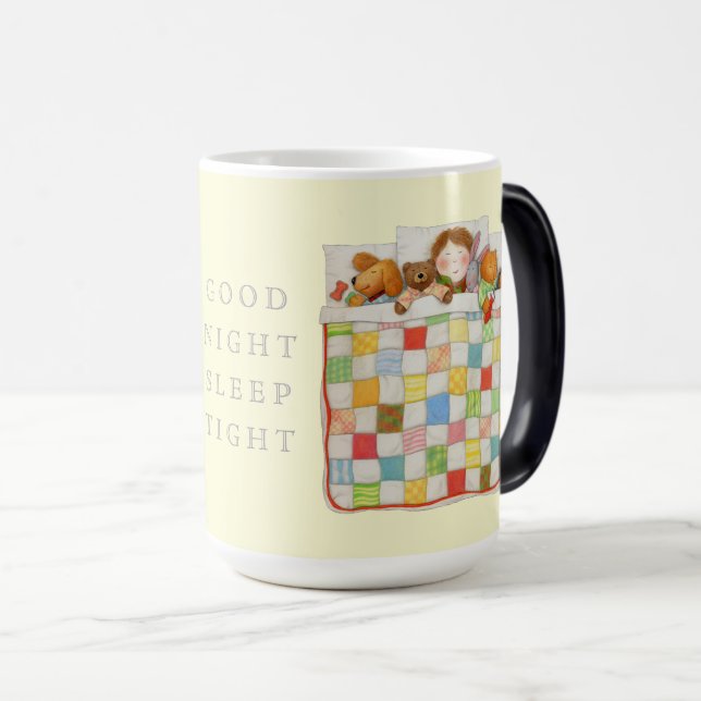 Mágica Cobertor Aconchegante Caneca Alta Morfing - Amarel (Frente Esquerda)