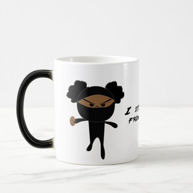 Mágica Como uma caneca de Ninja (Esquerda)