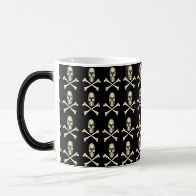 Mágica Crânio & caneca do discrição dos Crossbones (Esquerda)