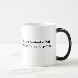 Mágica CUIDADO: caneca em mudança da cor (café)