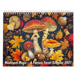 Mágica de Cogumelos – Um Calendário da Floresta Fa