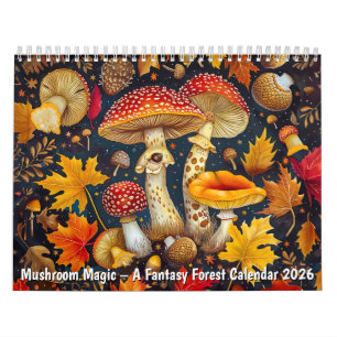 Mágica de Cogumelos – Um Calendário de Floresta Fa
