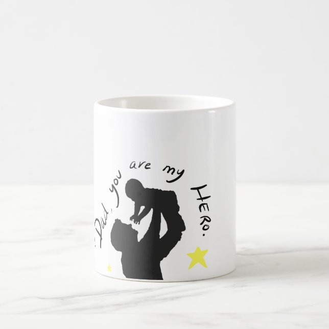 Mágica Dia dos pais personalizado da caneca (Centro)