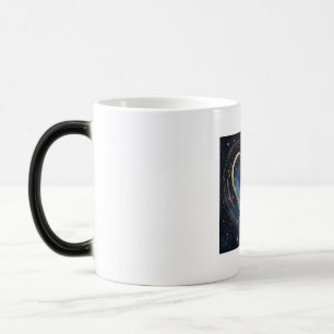 Mágica encantadora caneca do planeta