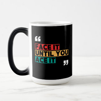 Mágica Enfrente até ser aprovado Caneca Morfologia de Cor