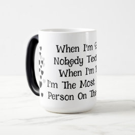 Mágica Engraçado Cita caneca de café